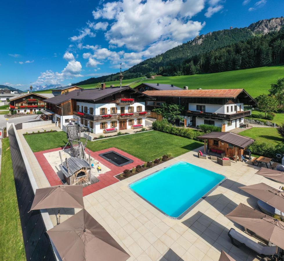 Tierwarthof Apartment Fieberbrunn Bagian luar foto